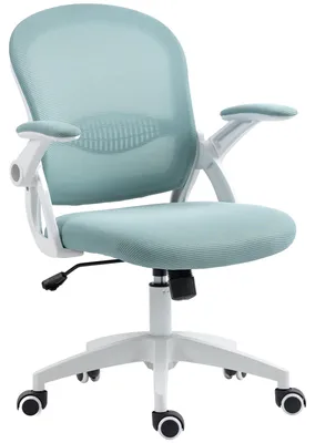 Produktbild von Ergonomischer Bš¹rostuhl mit Netzrš¹ckenlehne und verstellbarer H?he, 65,5 x 61,5 x 88šC97,5 cm, blau