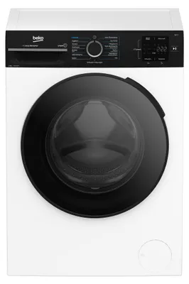Produktbild von Beko BM3WFU3841R Waschmaschine 8 kg Zeitvorwahl SteamCure-Dampf AddXtra, KI-generiertes Bild