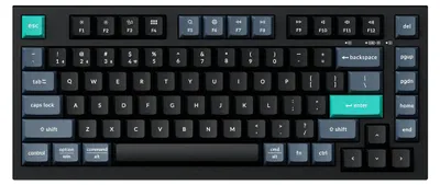 Image de Clavier sans fil Keychron B31 – Disposition ANSI, frappe silencieuse, mécanisme à ciseaux, connexion triple mode (2,4 GHz, Bluetooth 5.2, filaire)