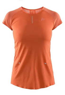 Productafbeelding van Craft Damen T-shirt Nanoweight - Oranje, Zilver, oranje, maat XS, artikelnummer 1907000-7340