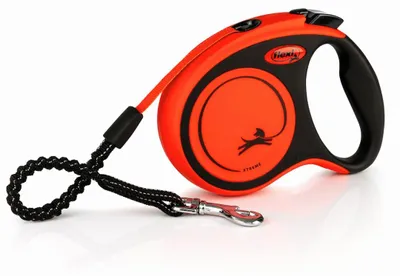 Obrázek produktu pro Vodítko pro psy Flexi Xtreme XS 3M Tape Automatic do 15 kg oranžové