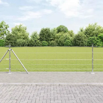 Obrázok produktu pre Maison Exclusive - Stĺp na plot. Zinkovaný 50 x 0,8 m Oceľ