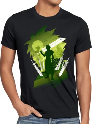 Produktbild von style3 Midgar Fantasy Herren T-Shirt cloud reitvogel sephiroth