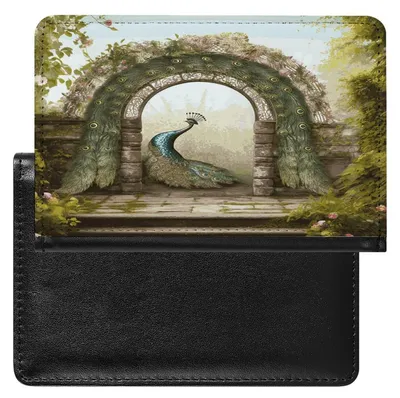 Image de Étui de passeportPolyuréthaneLeren pour les voyages, avec protection