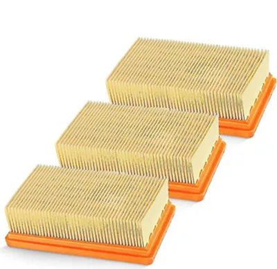 Produktbild von 3er-Pack Ersatz-Flachfaltenfilter Mv4 Mv5 Mv6 Nass-Trockensauger