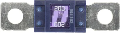 Mega-Sicherung 32 V / 200 A, Blau, 2 Stück