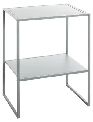 Productafbeelding van Moderne bijzettafel van metaal, afmetingen 45 x 60 x 35 cm