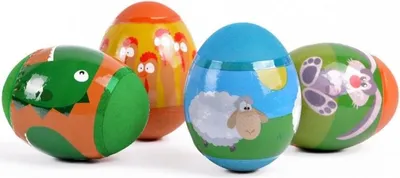 Immagine prodotto di Adesivi Per Uova - Animali Divertenti 6 Pz