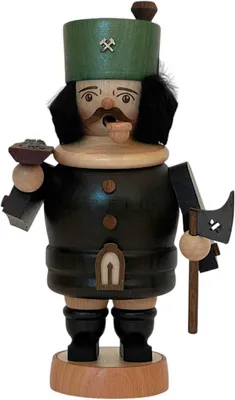Obrázek produktu pro Lenk & Sohn – udící panáček, figurka horníka, 20 cm, originál z Krušných hor