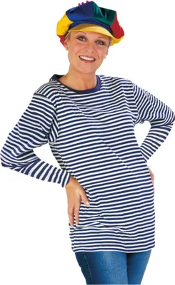 Produktbild von Mottoland Ringelpulli langer Arm blau XXL