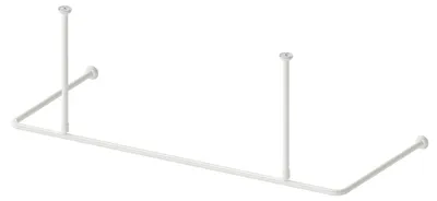 Produktbild von Aquabad Hastaflex Frame Duschvorhangstange in Weiß