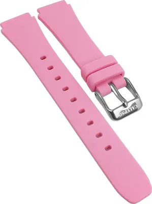 Produktbild von Calypso Uhrenarmband Einschnitt 16/19mm Kunststoff rosa > K5798/1