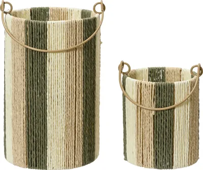 Produktbild von Laterne aus Papierseil, 22cm hoch