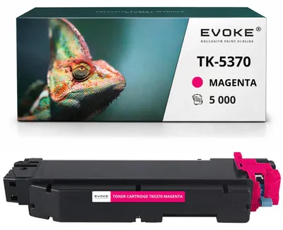 Immagine prodotto di Cartuccia compatibile per stampante Kyocera TK5370 M 1T02YJBNL0, colore magenta, resa di 5.000 pagine, compatibile con i modelli ECOSYS MA3500cifx, MA3500cix e PA3500cx
