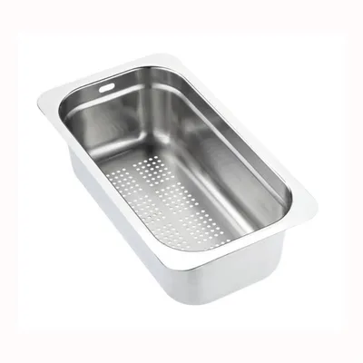Produktbild von Franke Abtropfbecken, Edelstahl | Gastronormbehälter GN 1/3-100, Bodenfläche gelocht