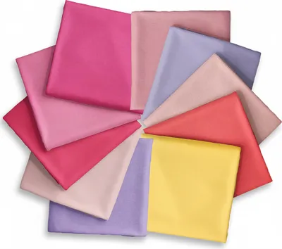10 x 25cm Bündchenstoff uni Jersey, Bündchen, 35cm breit, Schlauchware, Farbmix 4