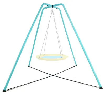 Obrázok produktu pre Konštrukcia hojdačky z kovu, rámový dizajn, nosnosť 200 kg, rozmer 220x220x200 cm
