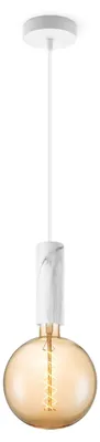 Produktbild von Home Sweet Home Pendelleuchte Marble Saga - - dimmbar E27 amber