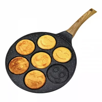 Produktbild von Pfannkuchenpfanne 26 cm Pfannkuchengesichter KINGHOFF KH-1667