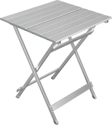 Produktbild von Famanu Klapptisch Aluminium - Quadratisch, Tragbar, Leichtgewicht