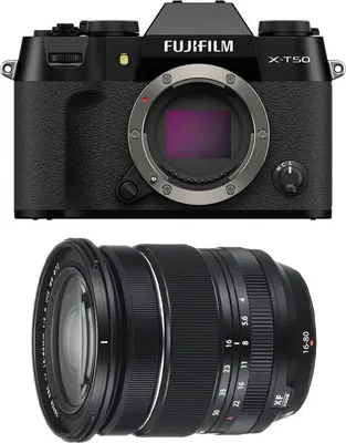 Zdjęcie produktu dla Fujifilm X-T50 Czarny + 16–80