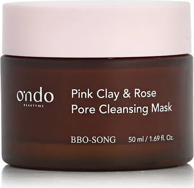Zdjęcie produktu dla Ondo Beauty 36.5 BBO-SONG Pink Clay & Rose Maseczka oczyszczająca pory 50 ml