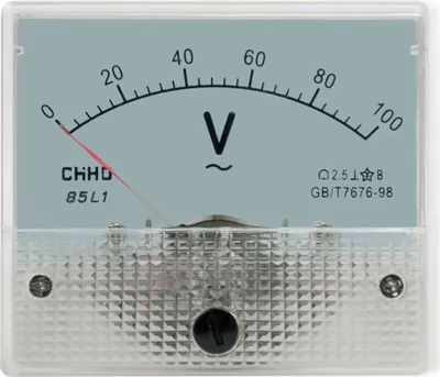 Produktbild von Einbau-Messinstrument, 0...100 V