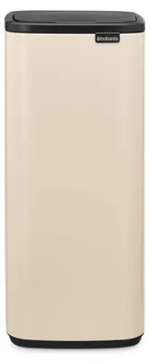 Obrázok produktu pre Brabantia Bo Touch Bin, 10 L, Obdĺžnikový, Oceľ, Béžová, Plast, Pedál
