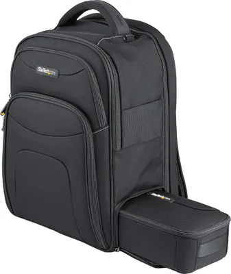 Produktbild von StarTech.com 15.6" Laptop Rucksack mit abnehmbarer Zubehörtasche - Ergonomischer IT Rucksack für IT Techniker/Profi - Robuster Notebook/Laptop Rucksack - Gepolsterter Business Rucksack, Rucksack, 39,6 cm (15.6"), 1,5 kg