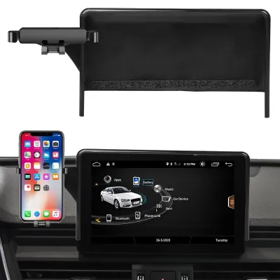 Immagine prodotto di Supporto per telefono da auto, compatibile con Audi A4 B9 (2017-2019) e Q5 FY (2019-2020), per schermi da 7 pollici