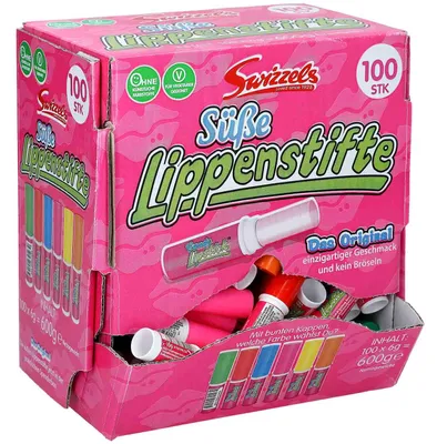 Immagine prodotto di Rossetti dolci Swizzels confezione da 100 dispenser