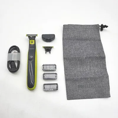 Zdjęcie produktu dla Elektryczny trymer do brody Philips OneBlade 360 Face 2x 360 ostrzy 3x