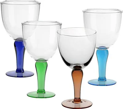 Produktbild von Eiscremeglas Campania Set 4-farbig ''Amore Vero''