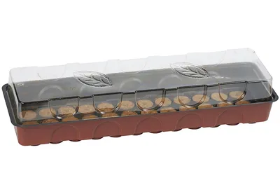 Produktbild von Windhager 06841, Pflanzgefäß, Freistehend, Kunststoff, Terrakotta, Rechteck, Drinnen