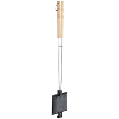 Produktbild von Esschert Design FF296, Waffelplatte, Schwarz, Holz, Grill, Eisenguss, Holz, Birke