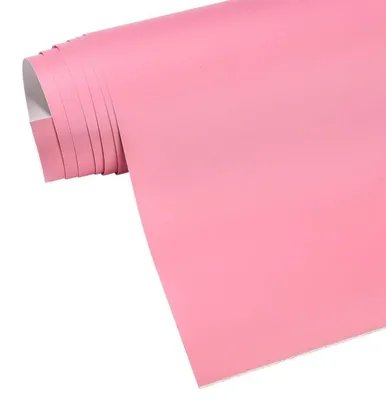 Produktbild von Autofolie Rosa Matt Metallic 100 x 152 cm PVC mit Luftkanälen