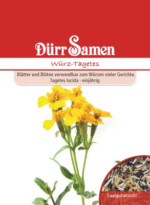 Produktbild von Dürr-Samen - Würz-Tagetes - Saatgut - 0594