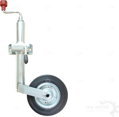 Produktbild von AL-KO Stützrad Compact 150 kg Stahlfelge, Vollgummi mit Klemmhalter