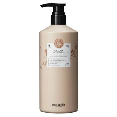 Produktbild von Maria Nila 5713, 750 ml, Frauen, Gefärbtes Haar, Kakao, Cacao, Farbkorrektur, Feuchtigkeitsspendend, Glättend