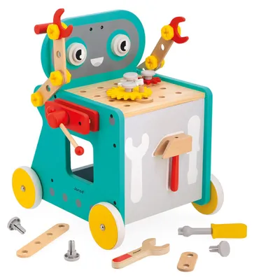 Produktbild von Janod Brico´kids Roboterwagen    One Size