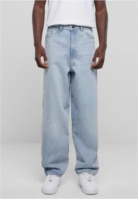 Immagine prodotto di Jeans Urban Classics Heavy Ounce Baggy Fit Uomo, nuovi, blu chiaro, lavati - 36