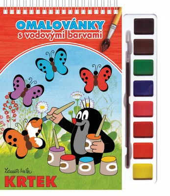 Immagine prodotto di Talpa - Libro da colorare con colori ad acqua e pennello (Miler Zdeněk)