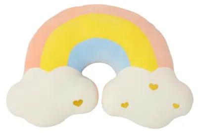 Produktbild von Kissen in Wolken- oder Mondform – Weicher Plüsch – Dekokissen – Schlafzimmerkissen – Kinderzimmer – Süße Geschenkideen