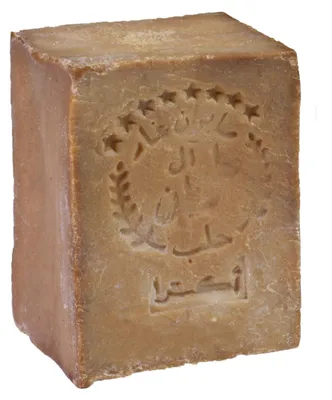 Produktbild von TUMELO Original Aleppo Seife 200g 95% Olivenöl 5% Lorbeeröl, handgemachte Olivenölseife Naturseife