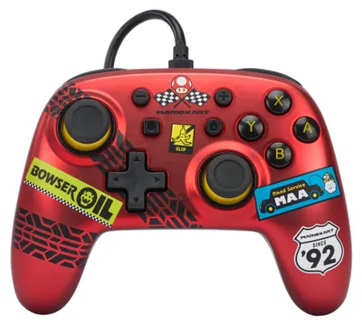 Zdjęcie produktu dla PowerA NSGP0124-01, Gamepad, Nintendo Switch, Analogowy, Przewodowa, USB, Micro-USB