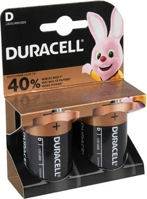 Image de Duracell MN1300 Pile à usage unique D Alcaline