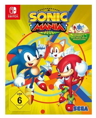 Produktbild von SEGA Sonic Mania Plus, Nintendo Switch, E (Jeder), Physische Medien