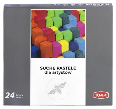 Obrázok produktu pre TOMA Suché pastelky, 24 farieb