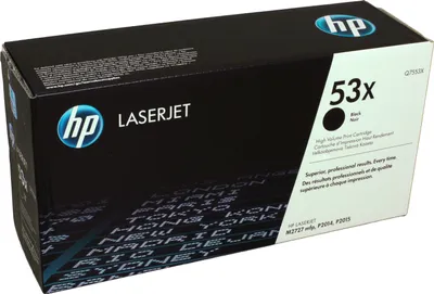 Produktbild von HP 53X Schwarz Original LaserJet Tonerkartusche mit hoher Reichweite, 7000 Seiten, Schwarz, 1 Stück(e)