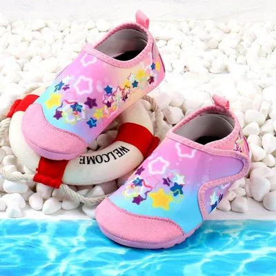 Produktbild von Schnelltrocknende Kinderschwimmschuhe Antirutsch